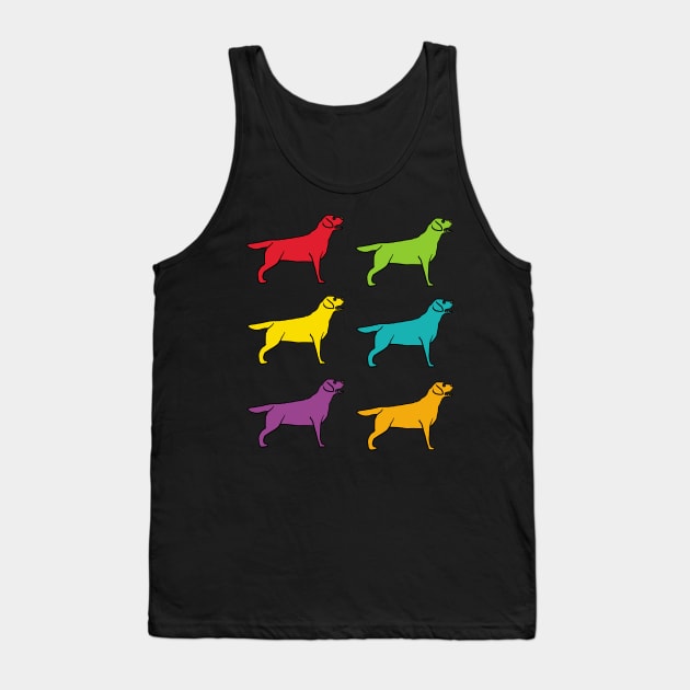 Labrador Tank Top by Mark Ewbie